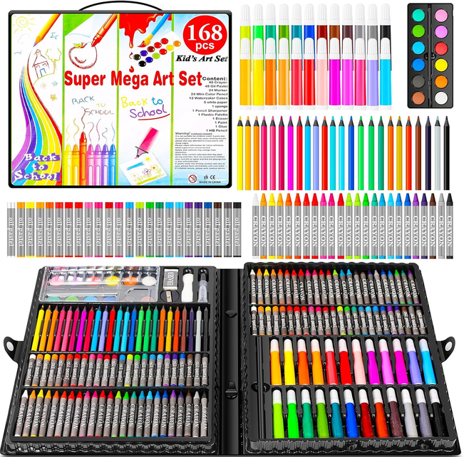 168Pcs Super Mega Art Set